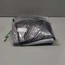 NICETOWN Room Darkening Curtains 84 inch Length for Living Room, Grommet White & Black Ombre Privacy Curtains for Hall/Villa, Home Decoration Window Treatment Drapes, 104" Wide Total 2 Pieces