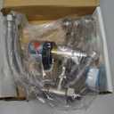 Wassermann Instant Hot Water Recirculating Pump Kit for Tank Water Heater, Instant Hot Water Recirculation Pump System with 304 Stainless Steel Adjustable Bypass Valve