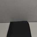 Smiry 2 Packs Fitted Black Tablecloths, 6 Foot Rectangle Polyester Fabric Table Cloths, Washable Table Cover for Trade Show, Craft Show, Parties, Birthday, Wedding, 72 x 30 Inch