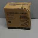 NATURE'S SOURCE Makeup Organizer for Vanity, 3-Tier Corner Bathroom Organizer Countertop with Makeup Brush Holder, Corner Counter Storage for Bathroom Dresser- Amber Gold