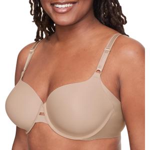 warner's Women's No Side Effects Underarm-Smoothing Comfort Underwire Lightly Lined T-Shirt Bra 1356 (40C)