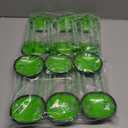 12 Pack Baggy Rack Stand Adjustable Freezer Bag Holder Stand Ziplock Bag Holder for Filling With No Food Spills or Kitchen Mess (Green)