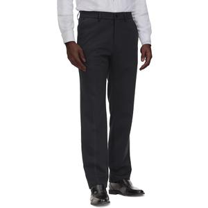 Soojun Men's Classic Fit Flex Waist Flat Front Dress Pant 30W x 29L