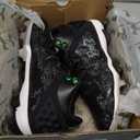 Under Armour Men's Harper 8 Mid RM, (001) Black/Black/Metallic Silver, 10.5, US