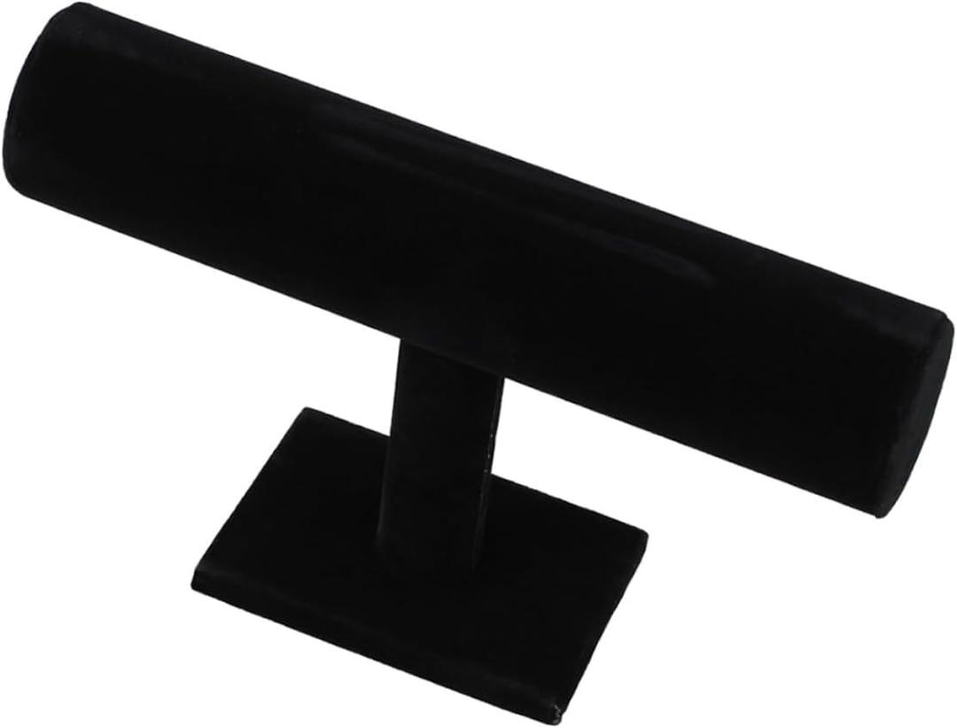 Velvet Jewelry Display Stand Bracelet Organizer for Home Necklace Organizer T-bar Stand