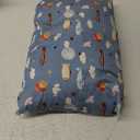 Toddler Pillow with Pillowcase - 13x18 My Little Dreamy Kids Travel Bed Pillows for Sleeping, Organic Cotton Small Pillowcase, Soft & Breathable, Machine Washable, Toddlers 2-5 Years Old (Up & Away)