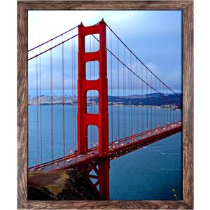 BESCRCL 16x20 Frames, Picture Frames for Wall, Single, Brown