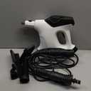 Handheld Steam Cleaner, 10S Immediate Heat Hand Held Steam Cleaner for Home, with Visualized Large Water Tank & 9 PCS Accessories & Safety Lock, for Window, Car, Kitchen, Couch, Floor (WHITE+BLACK)