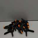 12 Pack Plastic Spring Clamps, 3.5inch Small Heavy Duty Clips for Crafts, Backdrop Stand, Woodworking, Photography Studios (Black)