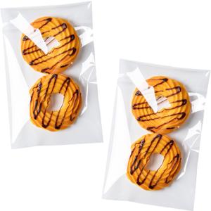 Clear Self Sealing Cellophane Bags, 200 Pcs 4x6 Inches Cookie Bags Resealable Cellophane Bag for Gift Wrapping,Packaging Cookies,Candies,Dessert,Bakery,Party Favors