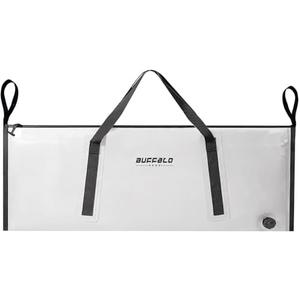 Buffalo Gear Insulated Fish Cooler Bag 40x18in 48x18in Leakproof Kill Bag Portable Waterproof Keep Ice Cold More Than 24 Hours