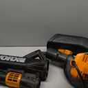 WORX Trivac 3 in 1 Electric Leaf Blower for Lawn Care, Leaf Vacuum with 350 CFM & 210 MPH, Leaf Mulcher with Metal Impeller, WG509