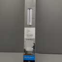 Achim Home Furnishings Corded Morningstar 1" Light Filtering Mini Blind, Width 46inch, Pearl White