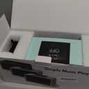 Large Button Simple Music Player for Seniors, Easy MP3 Player for Elderly, Dementia, Blind, Alzheimer's & Visually Impaired, Music Box with 32GB TF Card, One-Touch Play (Blue)