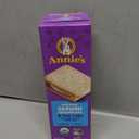 6 pack of Annie's Organic B-Day Cake Graham Sandwich Cookies, Birthday Cake Flavored Creme, 12 Cookies, 8 oz, Best By: Aug 05, 2025