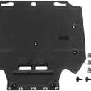 GXARTS Engine Splash Guard and Mounting Elements 4G0863822C 4G0863822J Compatible with Audi A6 A7 S6 S7 Quattro RS7 2011 2012 2013 2014 2015 2016 2017 2018 Under Car Shield Cover