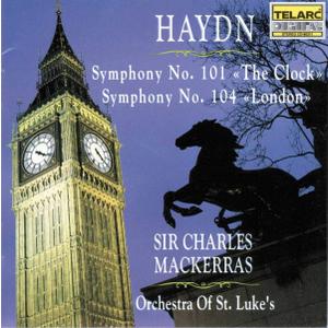 Haydn: Symphony No. 101 "The Clock / Symphony No. 104 "London" - Audio CD