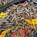 COCO BIRD Snow Chains, Wear-Resistant High Carbon Steel Anti Slip Tire Chain for Passenger Cars, Pickups, and SUVs, Set of 2 (KN110)