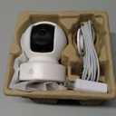 Kasa 2K+ Indoor Pan/Tilt Wired Security Camera - Works as a Baby Monitor & Pet Camera, Motion Detection & Tracking, 2-Way Audio, Night Vision, Subscription-Free Local Storage or Optional Cloud, KC410S (White)