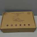 Pezin & Hulin Bamboo Charging Station, Electronic Devices Organizer for Multiple Devices Charger Such As Cell Phone, Tablet, Watch and More, Natural, (No USB Charger and Cables)