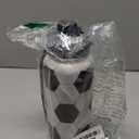 Soccer Water Bottle with Lid - 32oz Insulated Stainless Steel Sport Bottles - Men Soccer Player Fan Coach
