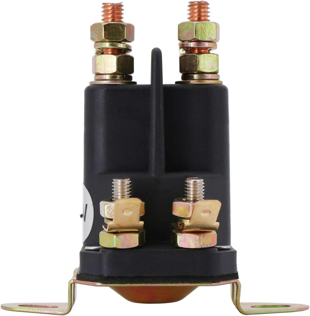 YIXIN Starter Solenoid MIU12537 Compatible with John Deere S240 X300 X304 X305 X310 X320 X324 X360 X350 X370 X380 X384 X390 X394 FS600V FS651V