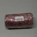 MEEDEE 6 Inch Wide Wired Ribbon Rose Gold Glitter Mesh Web Wired Edge Ribbon by 10 Yards Roll Rose Gold Wired Ribbons for Christmas Tree, Garland, Holiday Wreaths, Bows, Centerpiece, Gift Wrapping