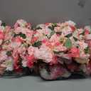 Pack of 10 Wedding Arch Decorations, 20.47 inch Artificial Flower Table Centerpieces Floral Arrangement for Wall Backdrop Party Bridal Shower Event Decor - Pink