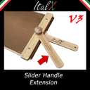 NEW EZ Pizza Peel 14 V3 (actual size 13.46") - self-launching pizza peel - sliding peel 
