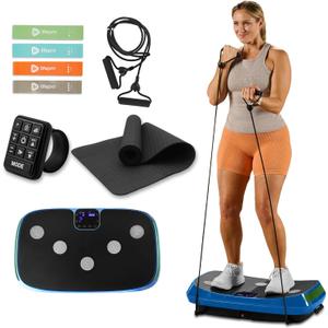 Lifepro Rumblex 4D Vibration Plate Exercise Machine with Triple Motor Oscillation, Linear, and Pulsation  Advanced 4D Vibration Technology for Whole Body Fitness, Weight Loss and Recovery at Home
