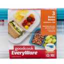 GoodCook EveryWare Bento Box Containers 3 Packs