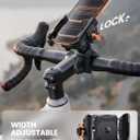 Lamicall Motorcycle Bike Phone Mount - [Upgrade Vibration Dampener] [Camera Friendly] Bike Phone Holder Handlebar Clamp, Bicycle Cell Phone Mount, iPhone 17 16 Pro Max, Galaxy S25 Ultra, 6-7.2" Phones