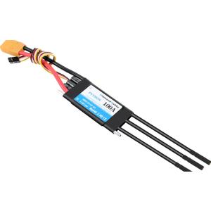 DH 100A 2-6S Waterproof Brushless ESC Electronic Speed Controller with 5V/6V 8A BEC and XT90 4.0mm Banana Head Connector for Model Ship RC Boat