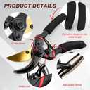 Advanced Bypass Trimming Scissors - Professional Gardening Scissors, 1.57-inch Trimming Diameter Anti rust Stainless Steel Blades, Plant, Flower, Bush Manual Trimmer, 1-piece Set