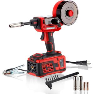 Handheld MIG Welder | Easy Operation Flux Core Welder with Overheat & Voltage Protection, Portable Gasless Handheld Gun | Lightweight 110V for Home DIY & Auto Repair
