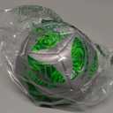 adidas Unisex MLS Soccer Ball (3, Silver Metallic/Green)