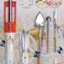 Clover Mini Iron II"The Adapter Set" for Sewing Quilting & Crafting #9101. Mini Irons for Crafts. Small Craft Iron, Small Iron for Crafts. Craft Iron Mini.