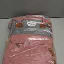 Baby Diaper Bags with Changing Station Multifunctional Waterproof Diaper Bag Backpack Travel Baby Bag with Changing Pad, Pacifier Case,Baby Essentials(Pink)