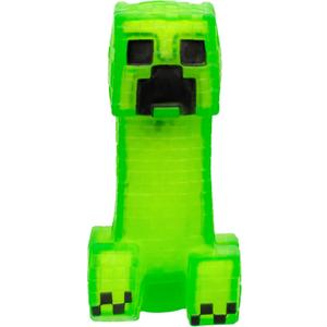 Heroes of Goo Jit Zu Minecraft Stretchy Characters, Creeper, Super Crunchy Goo Filling with Hidden Gunpowder Piece Inside, Stretch Him Up to 3 Times His Size - Sensory Toys