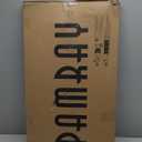 Pamray 32 Inch Small Computer Desk with Monitor Stand, Simple Office Desk with Headphone Hook for Small Spaces, Kids Study Writing Table for Bedroom, Black