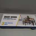 JayRex Countertop Organizer Organization, 3 Tier Moveable Corner Shelf Organizer for Kitchen, Bathroom, Spice Rack, Coffee Area, Over Sink, Dresser Table (Rustic Brown)