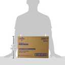 Medline Deluxe Dry Disposable Washcloths, 10 x 13 Inch, 50 Wipes Per Bag, Case of 10 Bags (500 Wipes Total)