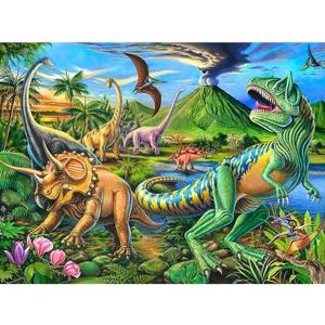 Puzzles for Kids Ages 4-8 Year Old,100 Piece Dinosaur Jigsaw Puzzle for Toddler Children Learning Educational Puzzles Toys for Boys and Girls - Every Piece is Unique
