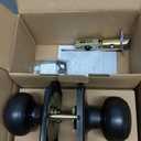 goldenwarm Oil Rubbed Bronze Door Knobs Interior, Bedroom Door Knob & Bathroom Classic, Bronze Interior Door Knobs 6 Pack