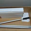 Cordless Pool Vacuum, Handheld Rechargeable Pool Cleaner for Above Ground/Inground Pools, Power LCD Display, Extendable Pole up to 98.4, 60 Min Runtime for Leaves, Debris, White (2025 Version)