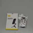 Lamicall for Magsafe Tripod Stand - [Ultra-Compact] Aluminium Magnetic Phone Tripod for iPhone 17/16 Pro Max Air, Flexible Cell Phone Bedstand Mount with 1/4" Screw, Arca & Hook Fits Travel Desk Grey (NEW Upgraded - Dark Gray)