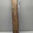 UNISHADES Cordless Bamboo Roman Shades for Windows, Blinds Size (31.5" W 64" H) Colour (Highfield Teak)