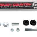 Rough Country N3 Steering Stabilizer for Ford Excursion & F-250/F-350 Super Duty (1999-2004) - Reduces Bump Steer & Vibration, Improves Control