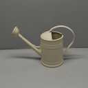 Watering Can for Indoor Plants, Flower Watering Can, Plastic Water Can for Plants with Sprinkler Head 68 oz, 1/2 Gallons (Ivory)