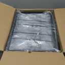 SWTYMIKI Can Organizer for Pantry - Stackable Rolling Snack Cart, Soda Can Organizer, Multi-Functional Shelf with Adjustable Wheels for Kitchen, Office, Living Room, Black